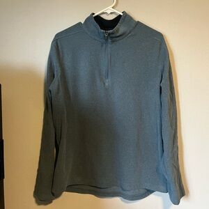 Mondetta Blue/Gray Fleece quarter zip